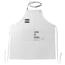 Einlaufsichere Baumwoll-Leinen-Schürze mit Tasche, wasserdichtem Material, tragbarem Design, geeignet zum Backen, Zeichnen und Gärtnern