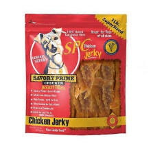 Savory Prime SPC Jerky Treats Chicken, 1 Count / 16 Oz (Strip)