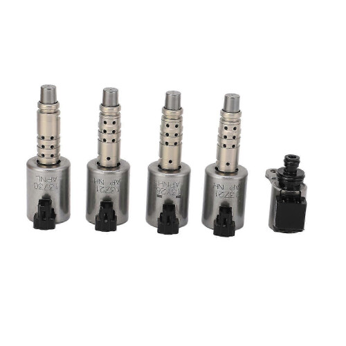 5pcs Car Gearbox Transmission Shift Solenoid Valve Replacement JF015E