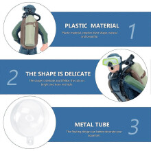 Fish tank diver decoration with floating ball for fish tank landscape decoration(A) - DD01