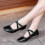 (35,silver)Women Soft Dance Shoes Practice Comfortable Flats Toe Lightweight Round 2