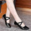 (38,silver)Women Soft Dance Shoes Practice Comfortable Flats Toe Lightweight Round 4