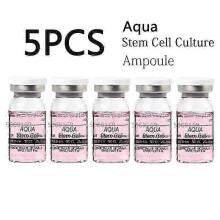 (5pcs Aqua)Ampoule BB Glow Serum with Niacinamide Brightening & Anti-Wrinkle Foundation Essence