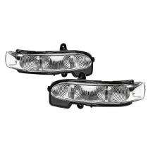 Car Rear View Side Mirror LED Turn Signal Indicator Light for W211 W463 W461 C/E Class 2004-2012