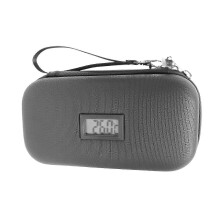 (Black) Portable Medicine Cooling Bag With Temperature Display System Urgent Supplies Organizers For Travel Cold Retention Blue