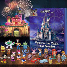 Christmas Advent Calendar for Kids 24 Days Christmas Countdown 24pcs Cartoon Toys Ornament Countdown Calendar - PR