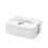 (3, white) Multi Layer Cookie Carrier with Lid and Handle Time Recoder Dumpling Storage Box Food Dessert Transport Container 25-26 1