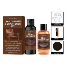 Jaysuing Teak Cleaning And Care Kit - Furniture Cleaning Stain Removal Shine