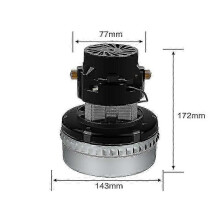 220v 1500w 143mm Industrial Vacuum Cleaner Motor for Ametek 119656-00 Ff10 Philips Midea Rowenta Vacuum Cleaner Motor