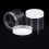 Empty 12-Pack Transparent Plastic Storage Spice Jar Wide Mouth Plastic Container with Lid for Beaut 2