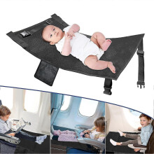 (79*44) Toddler Airplane Footrest, Kids Travel Bed, Toddlers Portable Foot Rest Hammock for Flights