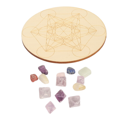 Crystal Grid Board Set A05 Colorful Meditation