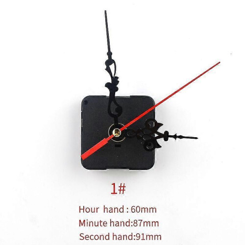 (A01) Quartz Clock Movement Mechanism Battery Hands Professional Diy Wall Clock Movement