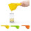 (Orange) Lemon Fluicer Squeeze Manual Orange Citrus Juicer That Folds Flat Press Tools 2