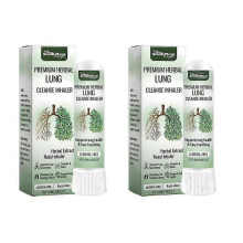 (2pcs) 1-3x Lung Cleansing Nasal Inhaler Cure Cough Soothe Throat Itchy Sore Improve Breathing Clear Liver Moisten Lungs