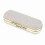 (White) Leather Lip Gloss Case with Mirror for Lipstick and Balm Storage Box 1