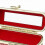 (Red) Leather Lip Gloss Case with Mirror for Lipstick and Balm Storage Box 2