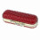 (Red) Leather Lip Gloss Case with Mirror for Lipstick and Balm Storage Box 4