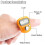 4 Pieces Electronic Lap Counter, 5 Digit Resettable Finger Counter,hand Counter with Lcd Display - DD 3