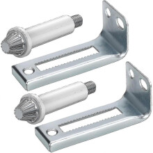 Door Hardware Set Bifold Closet Door Hardware Repair Set Screws with Fixing Bolt Set Door Accessory - PJ