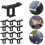 30pc Solar Panel Frames Water Drained Clip Thickness 30mm Pv Panels Auto Remove Stagnant Water Dust 1