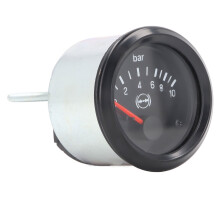 350-040-011 Air Gauge 0-10 Bar Aluminum 52mm