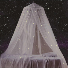 Fluorescent Stars Bed Canopy Glow In The Dark, Great Gift