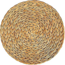 Natural Water Hyacinth Weave Placemats Table Mats, Set of 4 - DD01