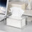 2X Acrylic Tissue Box Rectangular Transparent Tissue Box for Office, Home Bathroom Restaurant Lavatory Occasions 6