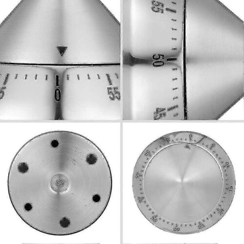 Mechanical Egg Timer. 60 Minute Kitchen Timer Counter. Manual Shaped Kitchen - PJ 2