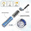 2-Pack 9 LED UV Blacklight Torch for Detecting Pet Urine Stains, Handheld Portable Flashlight for Home Use 3