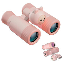 (Pink) Binoculars For Kids,10x28 Powerful Magnification, Prism Hd Real Zoom, 1000 Yard - PJ