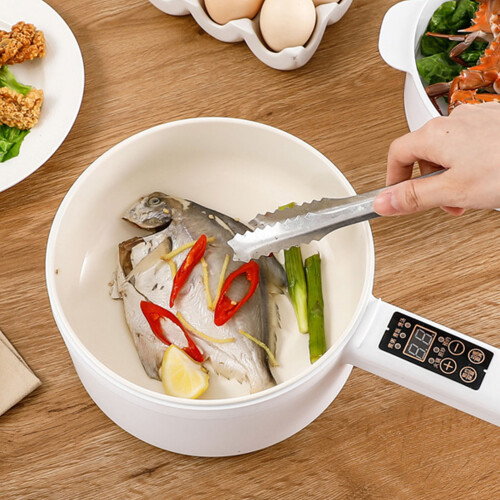 Model 600W 1.8L Noodle Cooker EU Plug Dorm Office 1