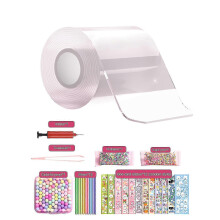 (Transparency) Nano Tape Bubble Kit Kids With Step-by-step Tutorial And Traceless Nano Adhesive Tape,hw