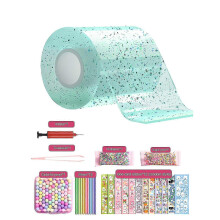 (Green) Nano Tape Bubble Kit Kids With Step-by-step Tutorial And Traceless Nano Adhesive Tape,hw