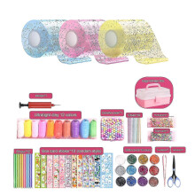 (Multicolor) Nano Tape Bubble Kit Kids With Step-by-step Tutorial And Traceless Nano Adhesive Tape,hw