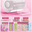 (Transparency) Nano Tape Bubble Kit Kids With Step-by-step Tutorial And Traceless Nano Adhesive Tape,hw 5