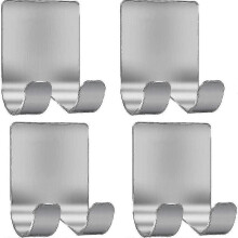 Luxury Razor Holder Is Suitable for Shower Hook Hook Holder (pack Of 4) Bonded Stainless - RiRi