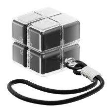 Weekly Portable Pill Organiser with Lanyard for Travel - Moisture-Proof Design for UK Senior Convenience