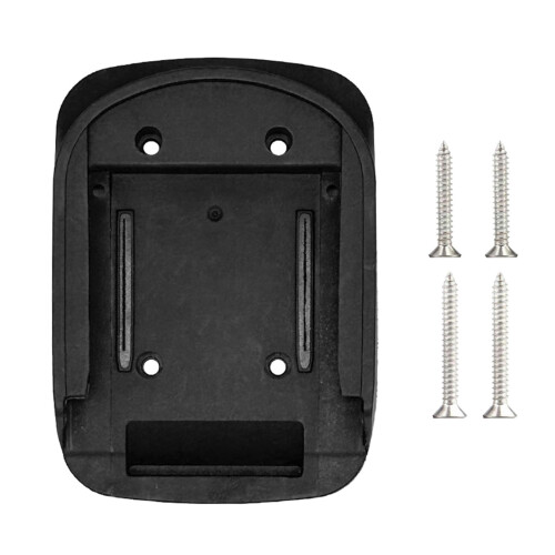 Stable Tool Battery Fixing Stand Bracket Support for-Black