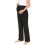 High Waist Elastic Maternity Pants Offering Complete-Black S 1