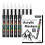 Soft Brush Tips Markers Pens For Creative Coloring-8 white 1
