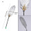 Retro Feather Ballpoint Pen for Students Office Workers-PurpleA 5