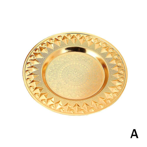 (A) Fruit Plate Cake Plate Dinnerware, Dining Table Dessert Snack Dish Storage Tray