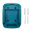 Multiple Surfaces Mountable Bracket Holder for Battery-Blue 1