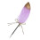 Retro Feather Ballpoint Pen for Students Office Workers-PurpleA 1