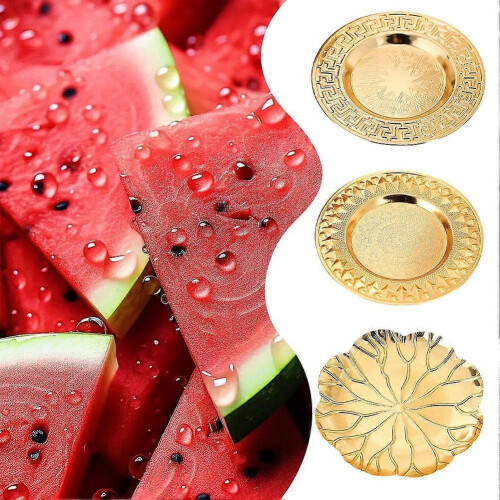 (A) Fruit Plate Cake Plate Dinnerware, Dining Table Dessert Snack Dish Storage Tray 1