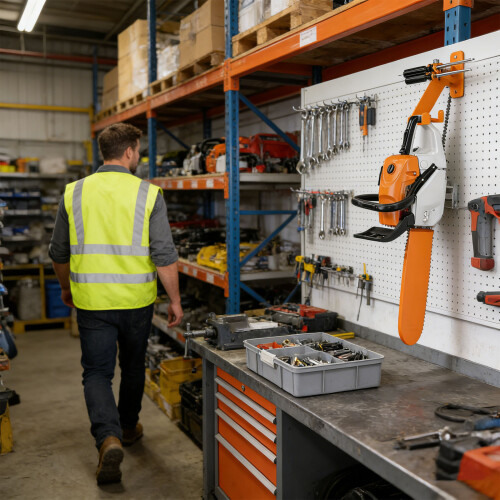 Simple Chainsaw Wall Mount Developed for Simple Arrange-2 pack 1