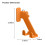 Simple Chainsaw Wall Mount Developed for Simple Arrange-2 pack 3