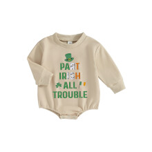 (6-12 Months, Beige) Baba Pulóverek Romperek Tavaszi Bodyk
